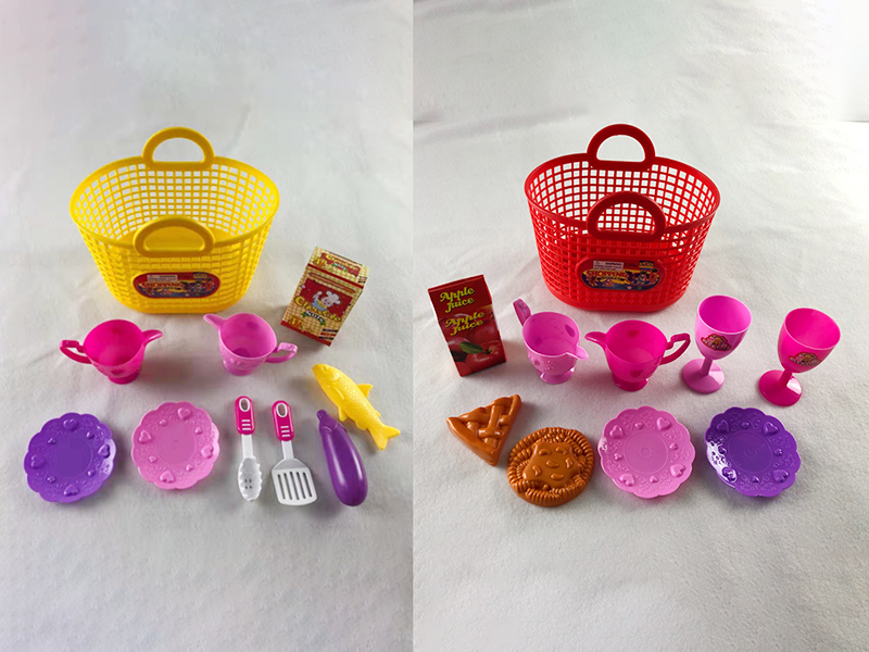 Basket Tableware Set