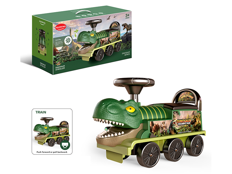 Slide Dinosaur Car