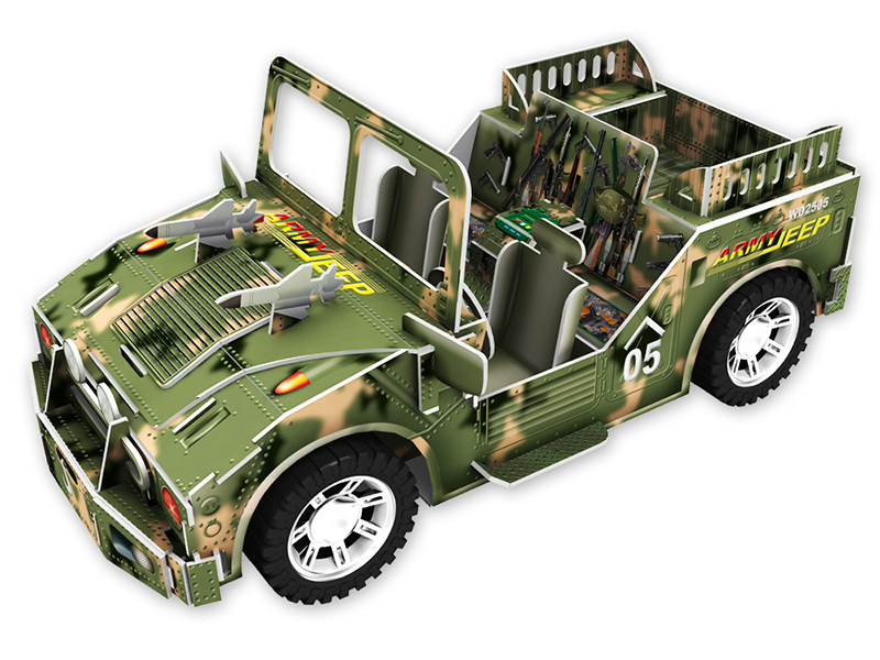 Hummer Jeep Truck 3D Puzzle
