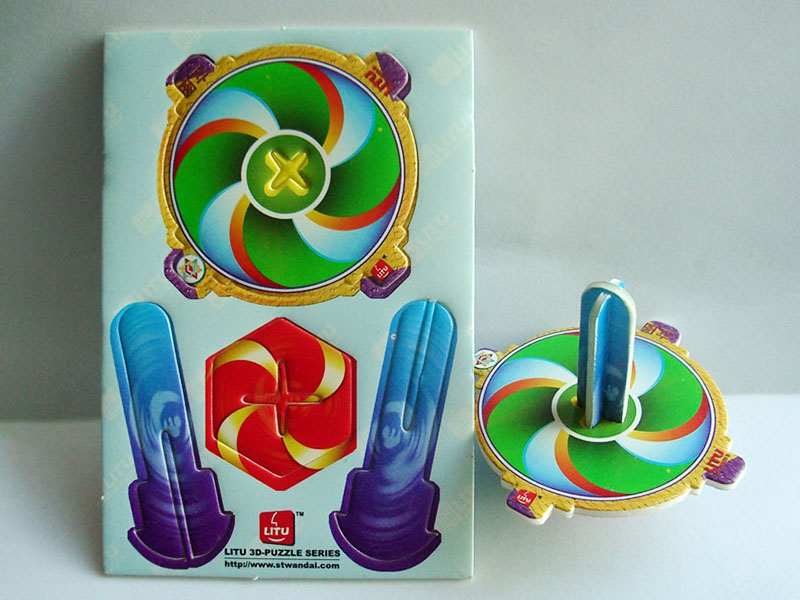 Peg Top 3D Puzzle
