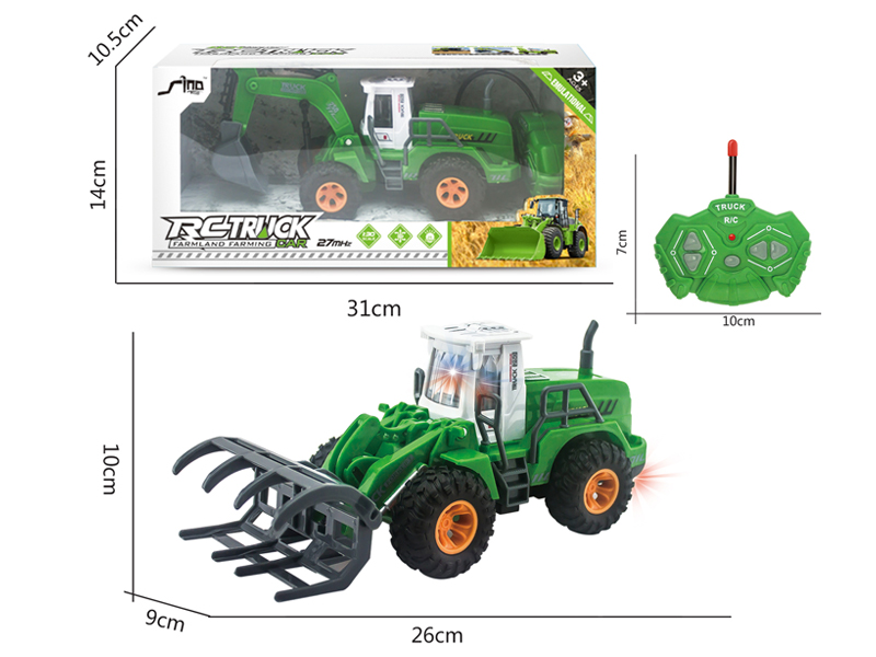 1:30 4CH R/C Flat Arm Carrying Farmer'S Vehicle With Light
