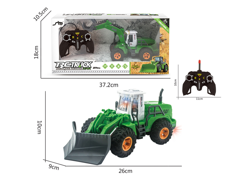 1:30 5CH R/C Flat Arm Open Circuit Farmer'S Vehicle With Light