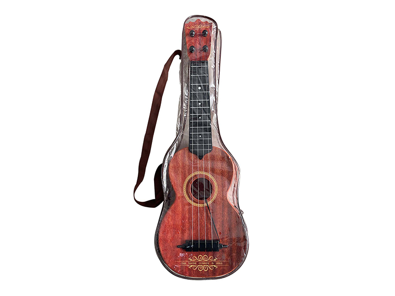 Simulated Wood Grain Guitar