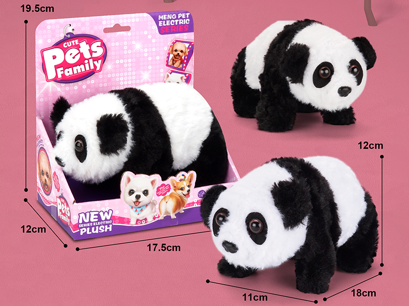 Electric Walking Plush Panda