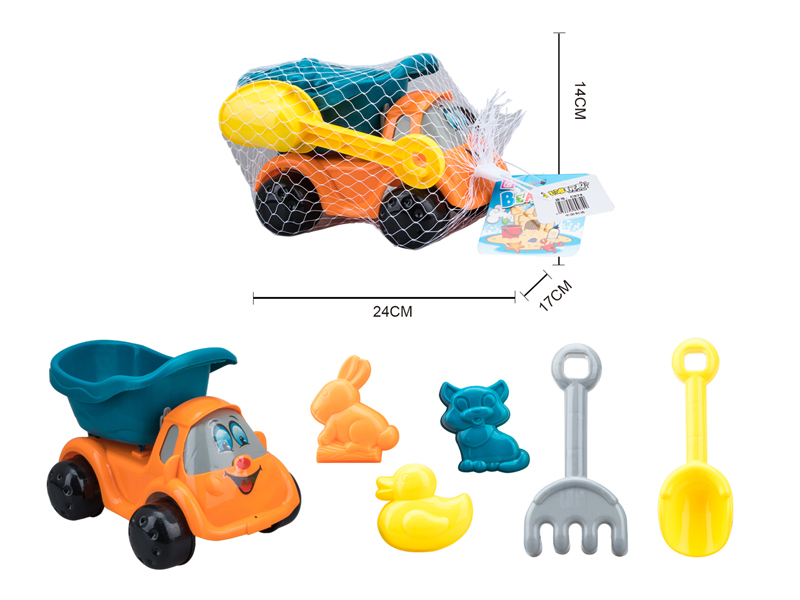 6PCS Beach Car Set