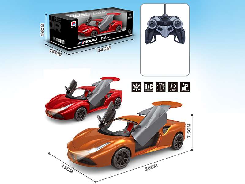 1:16 Remote Control Ferrari Simulated Car (One Key Door Opening)