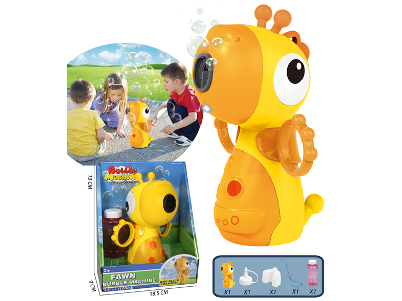 Cartoon Deer Bubble Machine