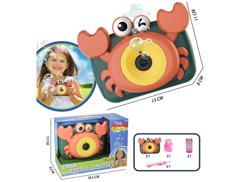 New Crab Bubble Camera