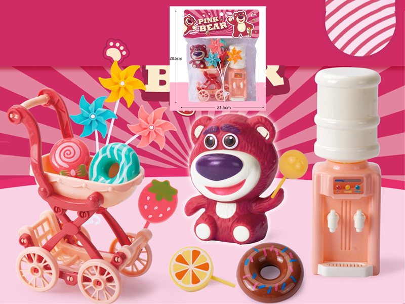 Baby Stroller Water Dispenser Donut Set