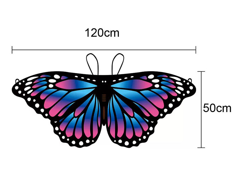 Butterfly Wings Cape  For Children