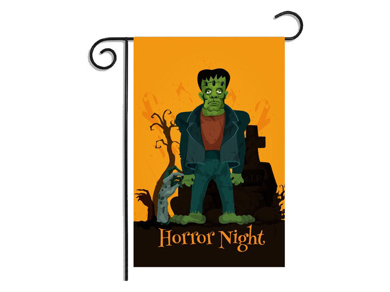 Halloween Garden Flag