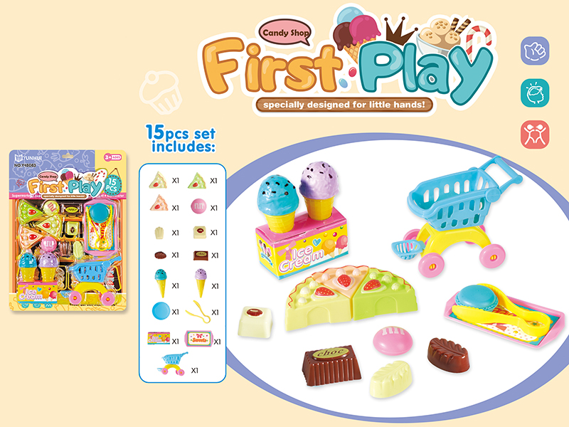 Shopping Cart Pastry Set