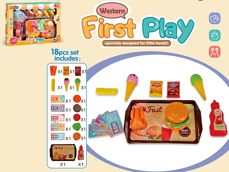 Delicious Burger Shop  Pretend Play Toy