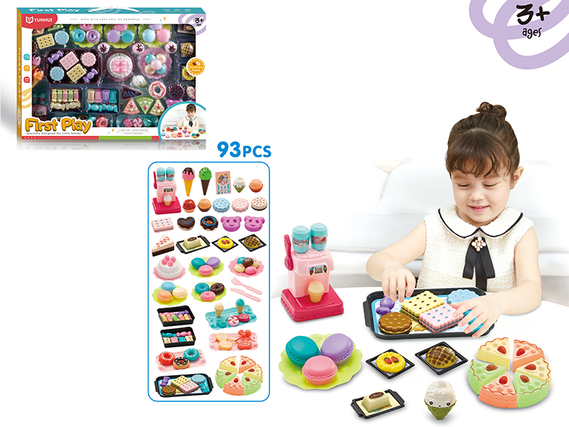 Mini Dessert Play House Set 93PCS