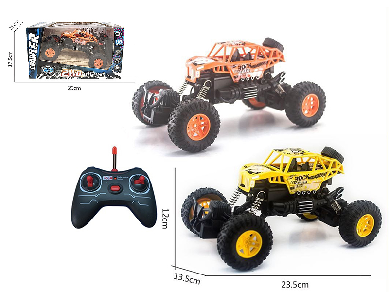 1:18 4-Channel Remote Control Cross Country Car With Light(Not Included  Batteries)