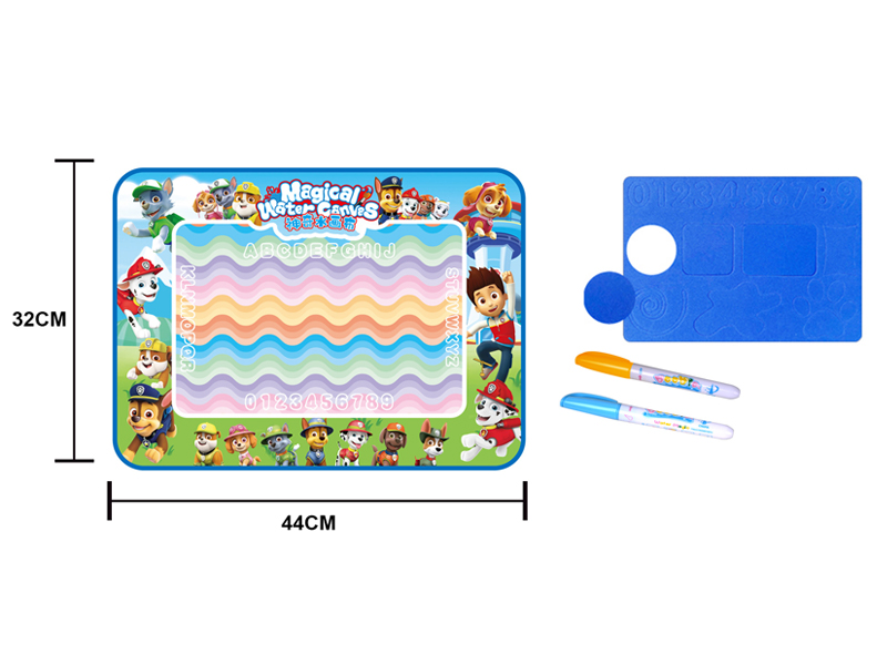 Dogs Magic Water Canvas
