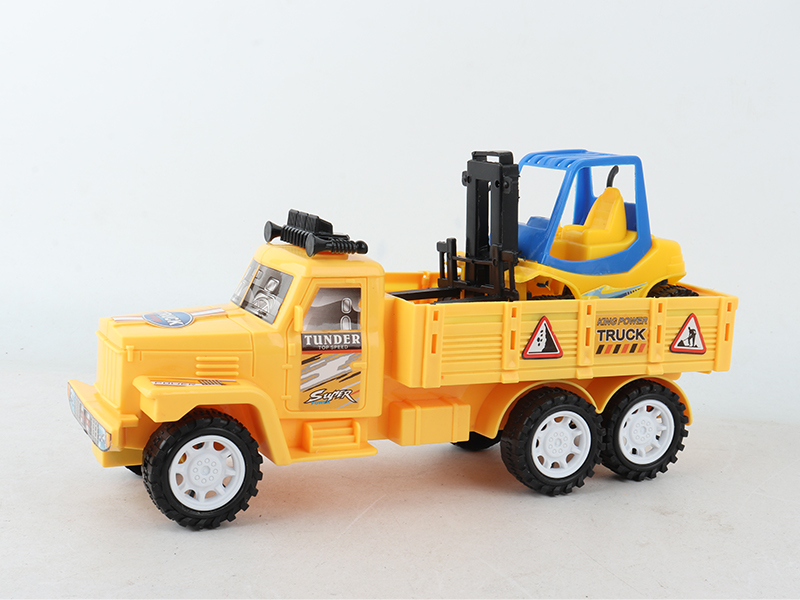 Friction Tow Truck With Fork Crane