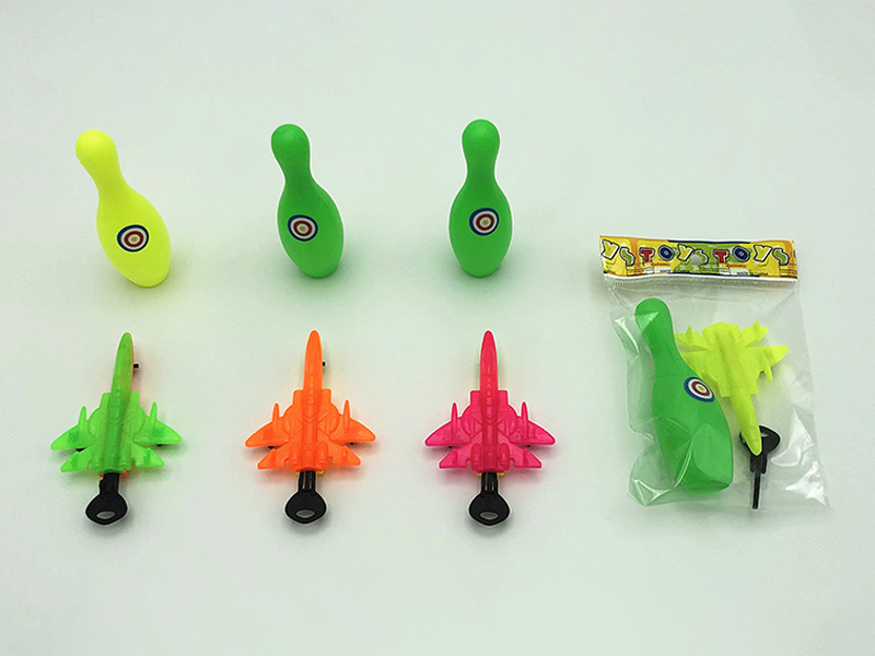 Bowling Plane Car Set