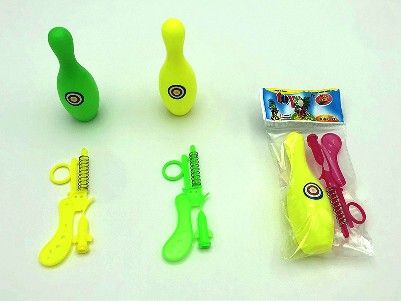 Bowling Spring Gun Set