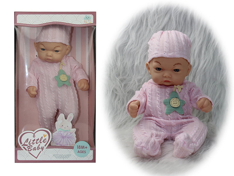 10 Inch Vinyl Baby Doll Girls Play House Toy