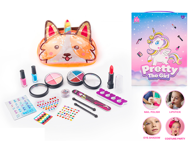 Children's Cosmetics Nail Art DIY Set