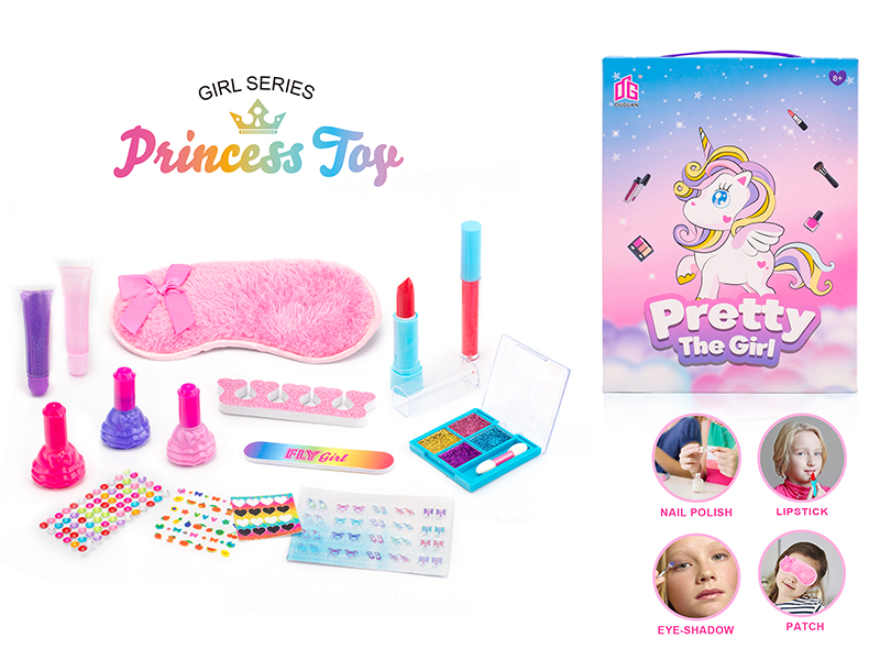 Children's Cosmetics Nail Art DIY Set