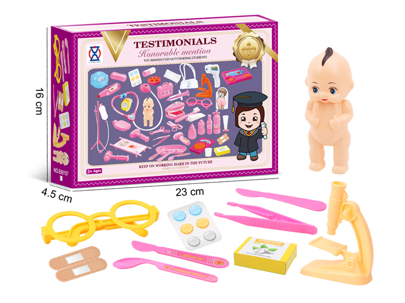 Girl Doctor Toy Set