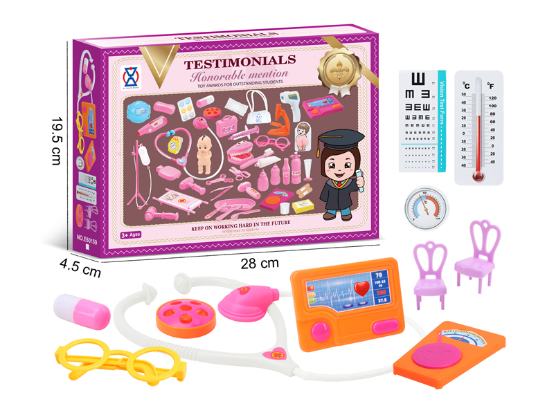 Girl Doctor Toy Set