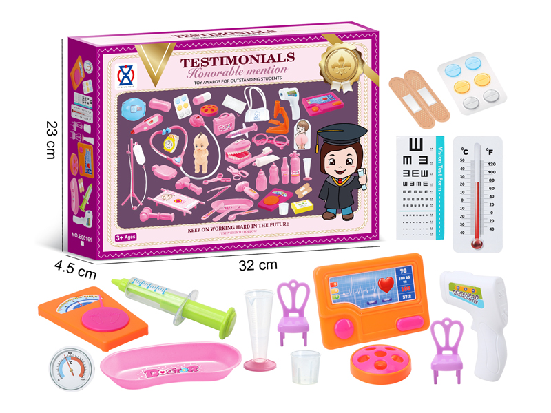 Girl Doctor Toy Set
