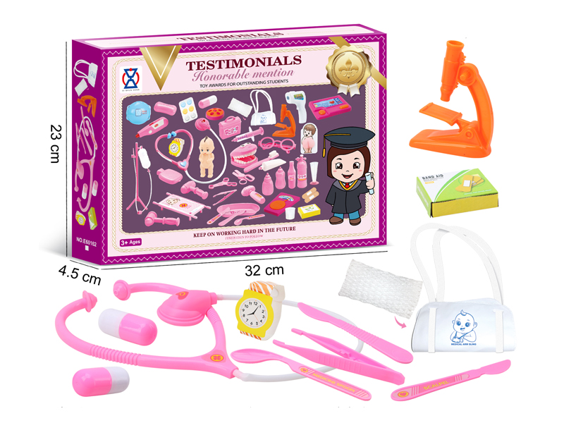 Girl Doctor Toy Set