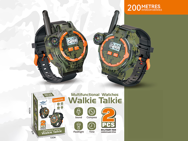 200M HD Walkie-Talkie Watch