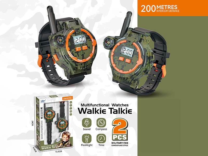 200M HD Walkie-Talkie Watch
