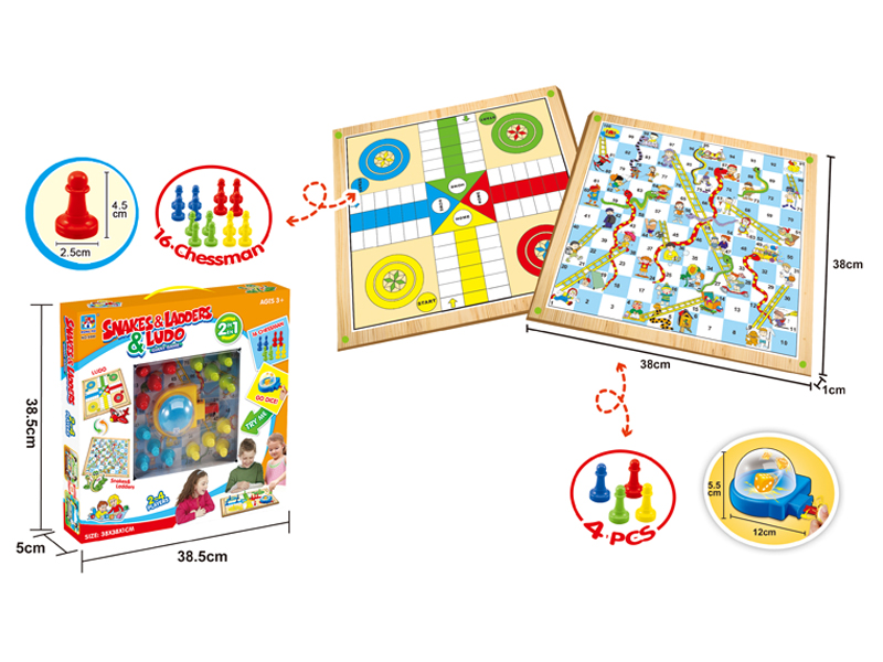 2 In 1 Chess Toy