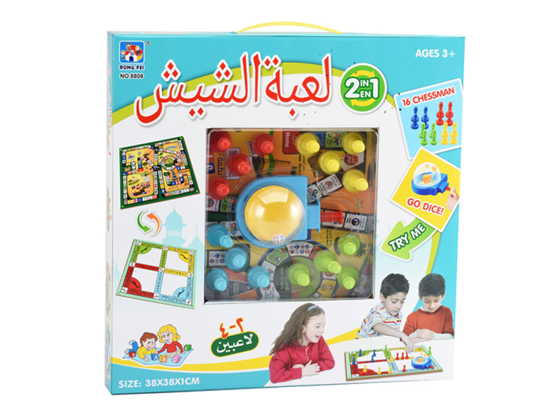 2 In 1 Chess Toy