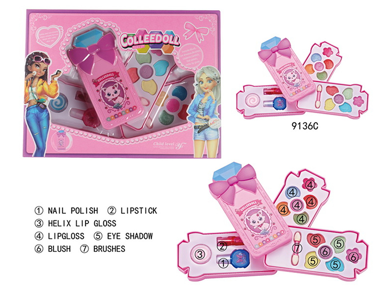 Mobile Phone Shape Children's Makeup Set