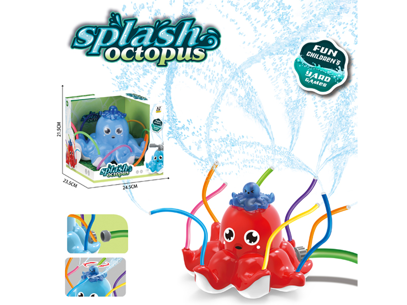 Water Spray Octopus Toy