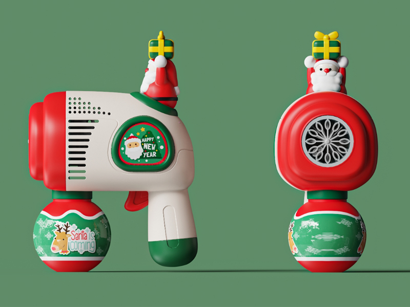 12 Hole Christmas Bubble Machine