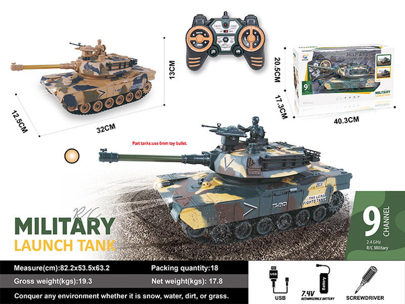 9CH R/C Tank
