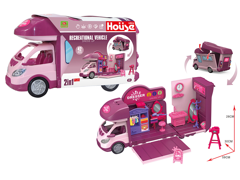 Makeup House Car