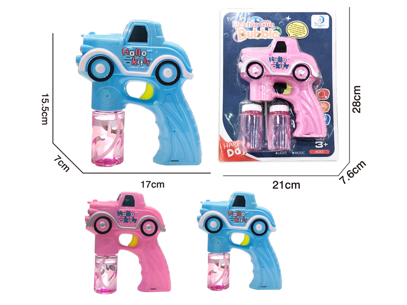 B/O Vintage Car Bubble Gun With Light And Music