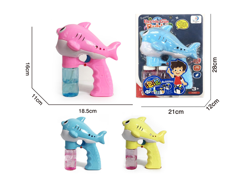 B/O Shark  Bubble Gun With Light Music