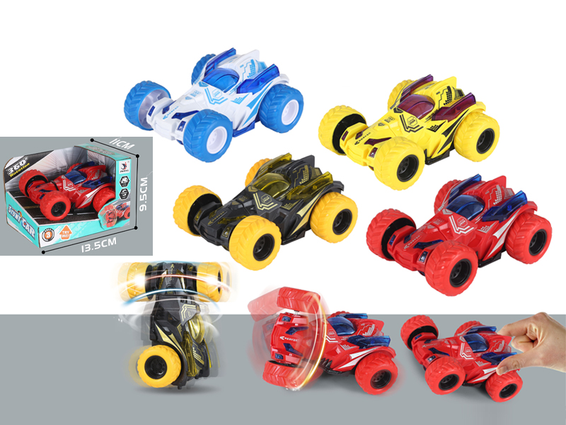 Friction Rotating Car