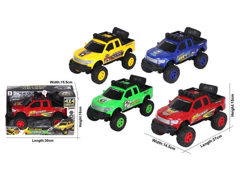 Friction Off Road Pickup Truck