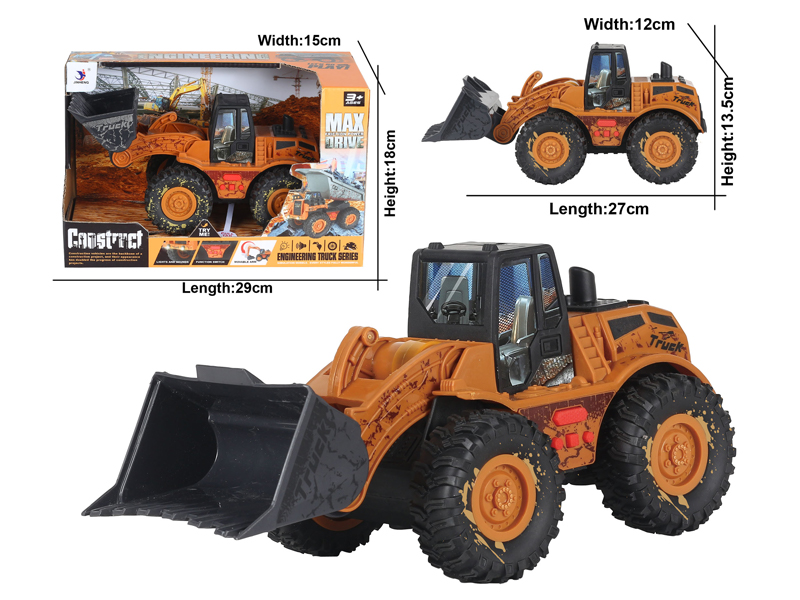 Simulation Friction Bulldozer