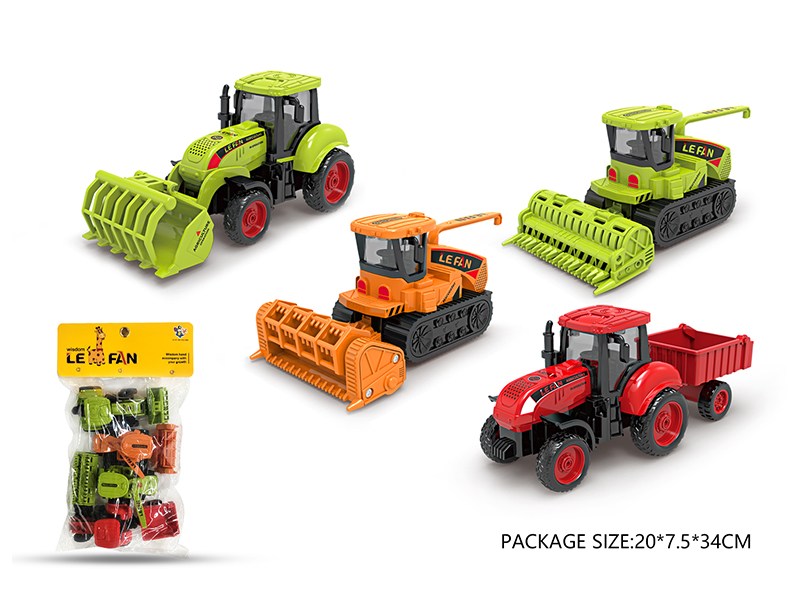 Friction Farmer Car