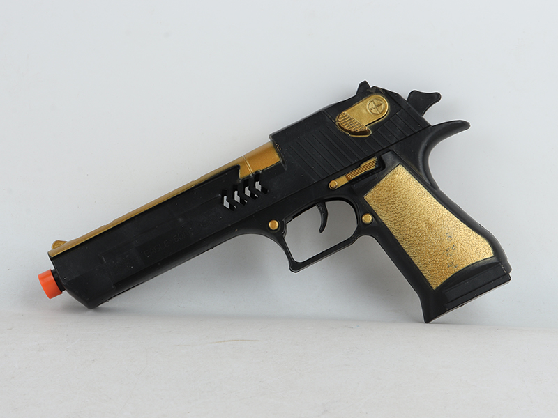 Molded Metal Flint Gun Toy
