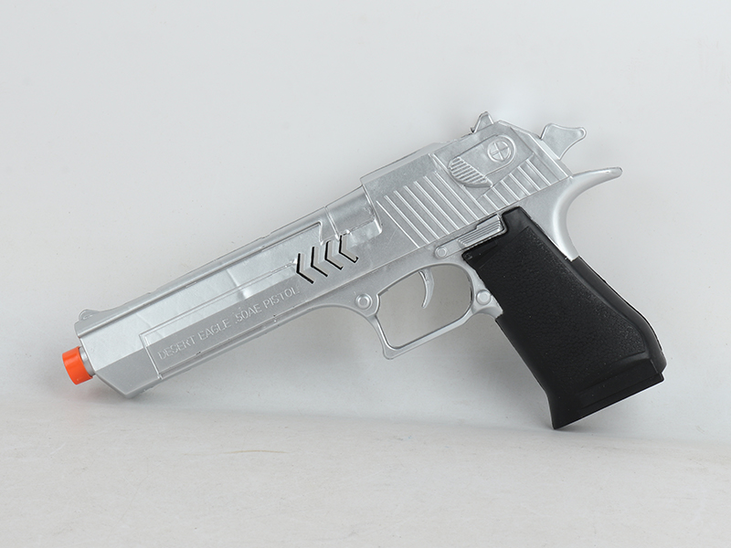 Spray Silver Flint Gun Toy