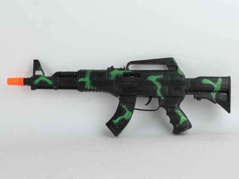 Camouflage Green Flint Gun Toy