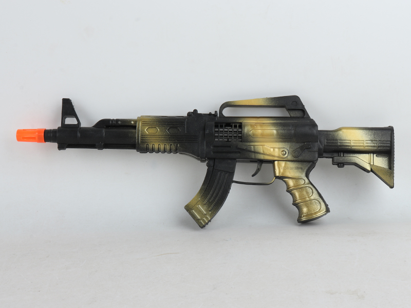 Line Gold Flint Gun Toy