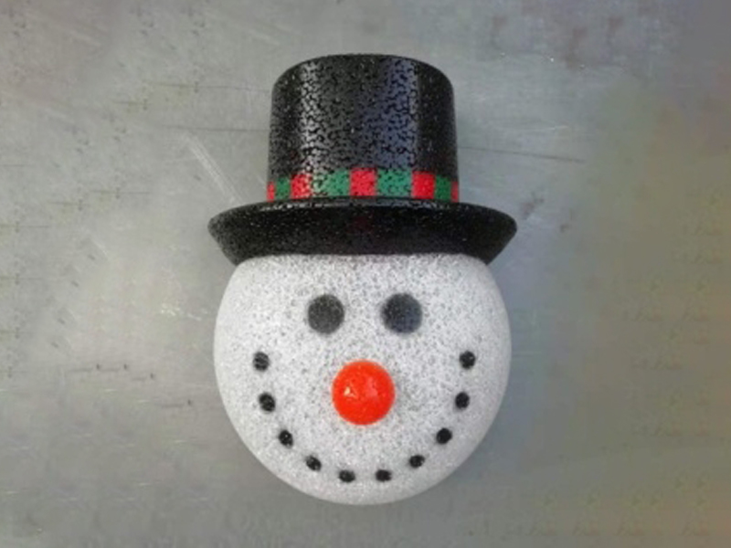 Snowman Lampshade